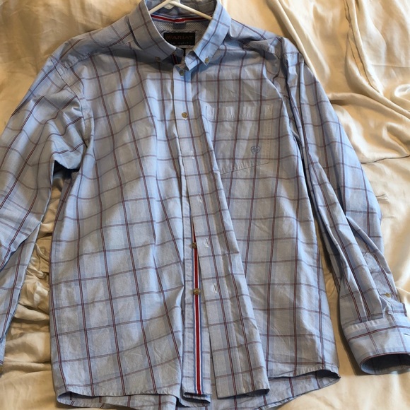 Ariat pro series medium button down long sleeve - Picture 1 of 3